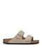 Arizona Women's Flat Sandals in Beige Color Narrow Fit