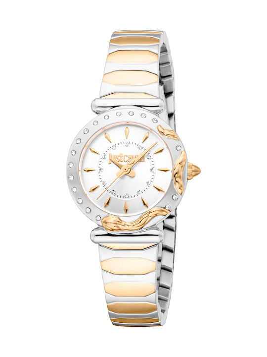 Just Cavalli Women's Watch with Metal Bracelet