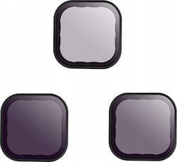 Filter Set 3x Gray Filter Nd Nd8 Nd16 Nd32 Gopro Hero 13 Black S5-flt-12-tgp Filter Set 3x Gray Filter Nd Nd8 Nd16 Nd32 Gopro Hero 13 Black S5-flt-12-tgp