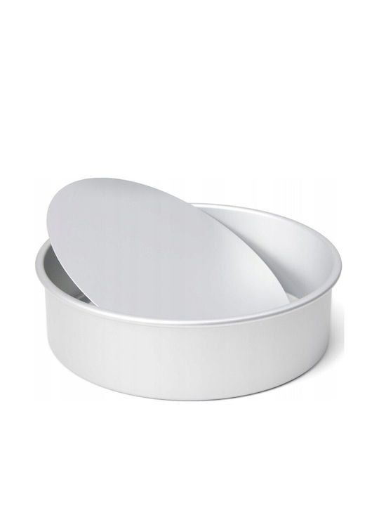 Patisse Professional Φόρμα Ζαχαροπλαστικής για Κέικ Στρογγυλή από Αλουμίνιο με Αποσπώμενη Βάση