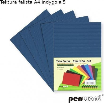 Penword Corrugated Cardboard Penword A4 5 Sheets Indigo Penword Targi