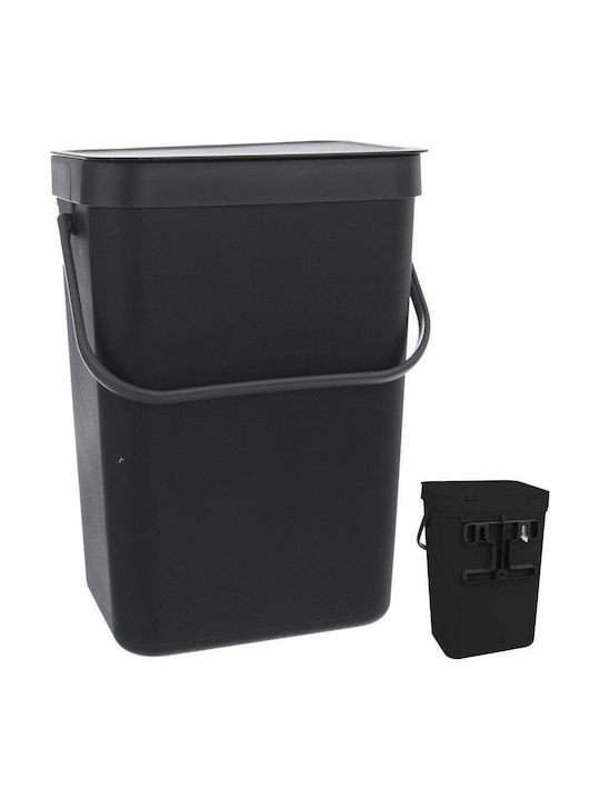 Orion Waste Bin Waste Plastic with Photocell Black 20x24x35cm 1pcs
