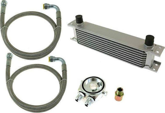 D1spec_d Oil Cooler Turboworks 13-row 260x100x50 An8 Silver