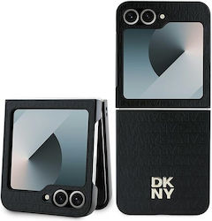 DKNY Pouch Back Cover Din Piele Neagră (Galaxy ...