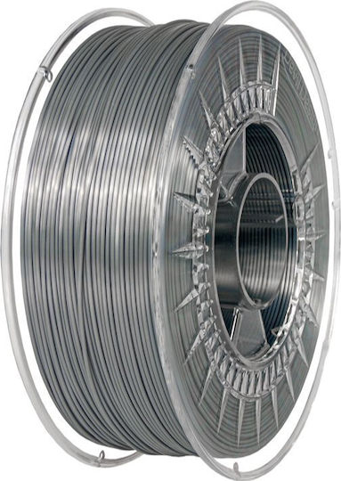 Devil Design Devil 3D Printer Filament 1.75mm Ασημί 1kg 1τμχ (Spool)