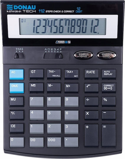 Donau Calculator în Culoarea Negru 1buc
