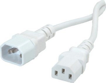 Roline IEC C14 / IEC C13 - IEC 320 / IEC C14 / IEC C13 Кабел 0.8м Зелен