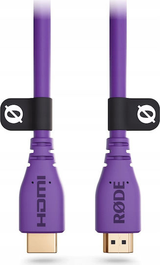 Rode Cable HDMI male - HDMI male 3m Μωβ