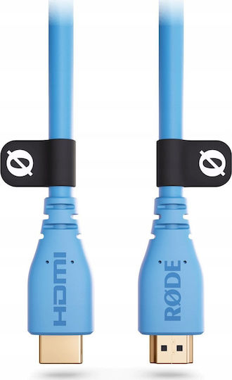 Rode Cablu HDMI de sex masculin - HDMI de sex masculin 3m Albastru