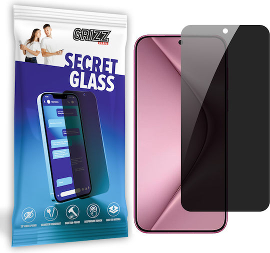 GrizzGlass Керамичен Поверителност Закалено стъкло (Huawei Pura 70, GrizzGlass)