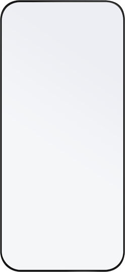 Fixed 2.5D Закалено стъкло за цялото лице Черен (iPhone 17 Pro Max / iPhone 16 Pro Max)