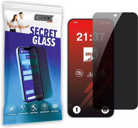 GrizzGlass Ceramic Privacy Tempered Glass (Oppo Reno13, GrizzGlass)