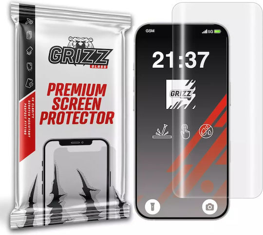 GrizzGlass Hydrogel Displayschutzfolie (iPhone 18 Pro / 17 Pro / 16 Pro / 17)
