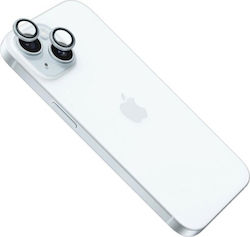 Fixed Kameraschutz Gehärtetes Glas Blue für das iPhone 16, iPhone 16 Plus