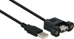 USB-Kabel Gute Verbindungen USB 2.0 Verlängerung A-Stecker auf A-Buchse 1,8m