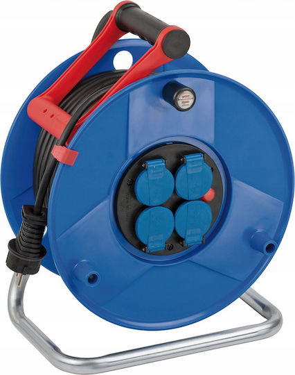 Brennenstuhl Garant mit Kabel 50m Durchmesser 3 x 1.5mm² Wasserdicht Blau