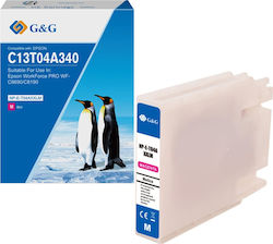 G&G NP-E-T04AXXLM-A Kompatible Tintenpatrone C13T04A340 Magenta