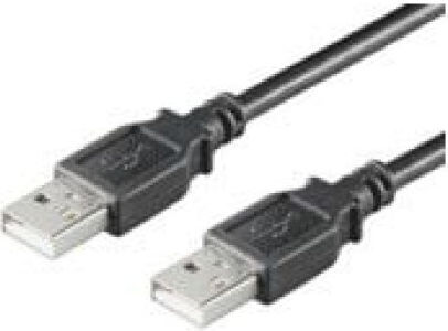 Microconnect USB Cable USB-A to USB-A 1.8 m Black USBAA2B