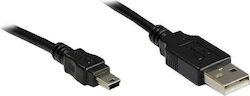 Good Connections USB-Kabel USB2.0 A-mini B5pin Schwarz 0,3m
