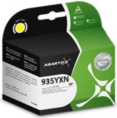 Asarto Συμβατό Μελάνι Εκτυπωτή InkJet HP HP 935XL Κίτρινο 1τμχ