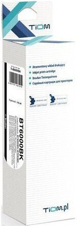 Tiom Compatible Inkjet Printer Ink Brother BT6000BK 115ml Black 1pcs
