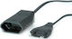 Bachmann 1 Platz mit Kabel 3m Schwarz