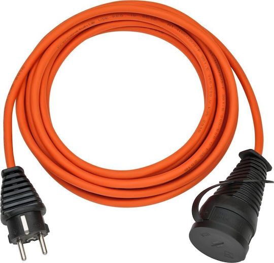 Brennenstuhl Extension Waterproof Extension Cable Cord 5m Orange