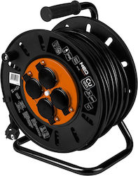 NEO Extension Cord Reel with Cable 30m