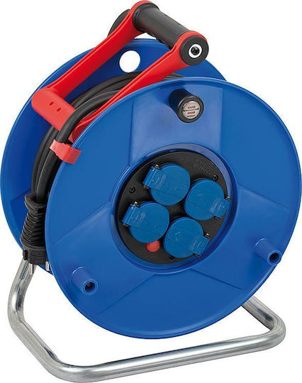 Brennenstuhl Verlängerung mit Kabel 25m Durchmesser 3 x 1.5mm² Wasserdicht Blau