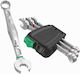 Комплект немски полигони ключове Wera 6003 Joker Imperial Set 1, 4 бр. 1 комплект