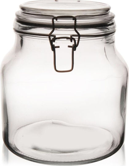 Orion General Use Glass Jar with Lid Transparent 2400ml