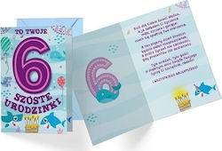 Kukartka Card B6 Pr-290 Birthday 6