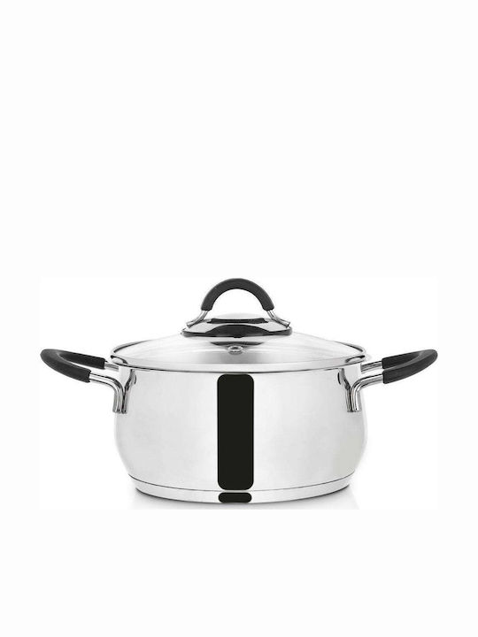 Orion Deep Stainless Steel Pot 2.6lt / 18cm