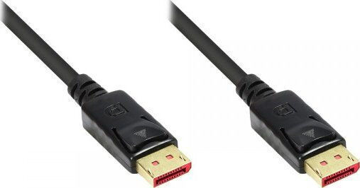 Alcasa Alcasa 4814-005s DisplayPort Cable 0.5 M Black