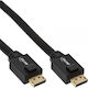 Inline DisplayPort to DisplayPort Cable 25m Black 17125a