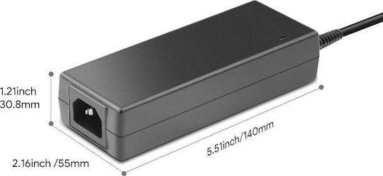 Захранващ адаптер Coreparts 120W 24V 5A Щепсел: 5.5*2.1 Настолен адаптер 120W 24V 5A Щепсел: 5.5*2.1 Настолен адаптер