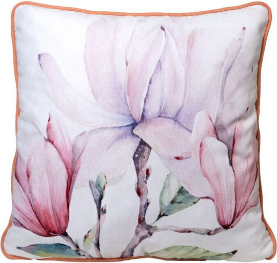 Lenjerii Deosebite Διακοσμητική Μαξιλαροθήκη Magnolia F28 45x45εκ.