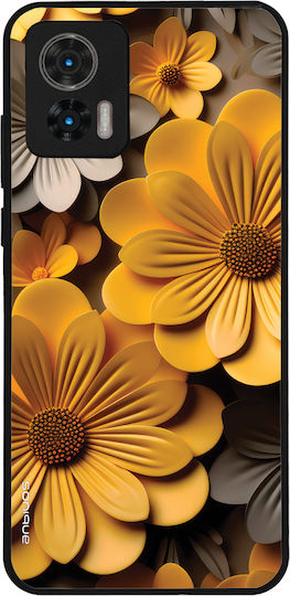 Sonique 3D Flower Series калъф за Motorola Edge 30 Neo 5G Жълт