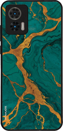 Husă Seria Sonique Marble pentru Motorola Edge 30 Neo 5G Verde