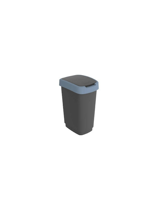 Rotho Babydesign Twist Waste Bin Recycling Plastic Blue 25lt 1pcs