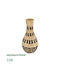 GloboStar Havana Planter Wooden Beige 25x25x57cm.