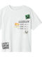 Παιδική Μπλούζα Κοντομάνικη Bright White Minecraft