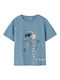 Παιδικό T-shirt Θαλασσί