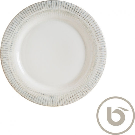 Bonna Farfurie joasă din Porțelan Alb 28cm 6buc