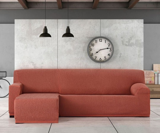 Eysa Troya Ελαστικό Κάλυμμα Γωνιακού Καναπέ C/9 Brick Red 250cm
