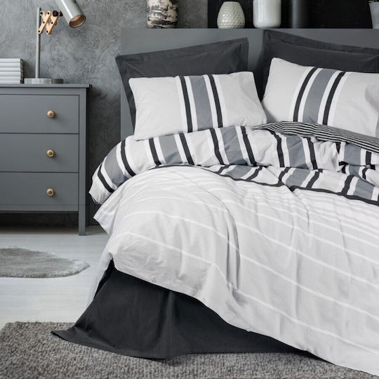 Cottonbox Set Double 200x220 Gri