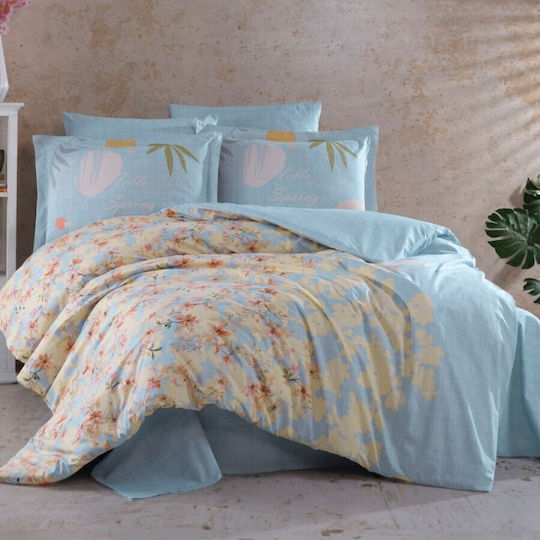 Hobby Home Elektrische Gitarren Doppelbett 200x220 lily Blue Hobby Home Elektrische Gitarren Doppelbett 200x220 lily Blue