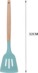 Tpster Σπάτουλα Μαγειρικής Σιλικόνη Πράσινη 32cm