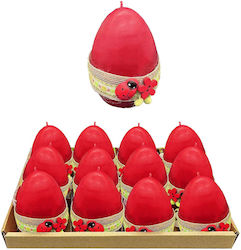 Свещ яйце калинка 9см Bunny's 932159