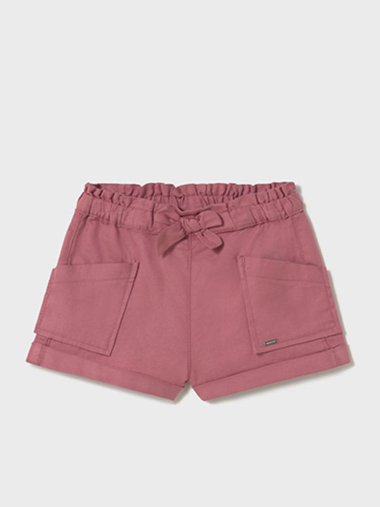 Mayoral Kids' Shorts/Bermudas Fabric Short Pink